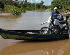 Chuvas intensas no município de Prainha deixam comunidades isoladas com destruição de pontes