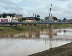 Após iniciar o ano com vazão, Rio Acre sobe quase 3 metros em 24 horas na capital; confira oscilação