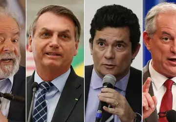 Lula e Bolsonaro aparecem com empate técnico em nova pesquisa divulgada hoje