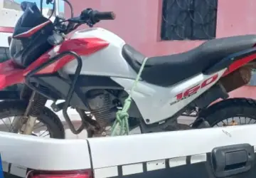 Polícia Militar recupera motocicleta roubada na cidade de Malta