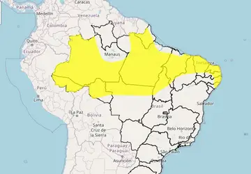 Inmet emite alerta de chuvas intensas para 156 municípios paraibanos