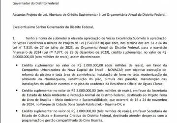 GDF prevê reforma de R$ 2 milhões na Residência Oficial do governador, que está sem moradores