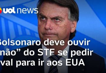 Bolsonaro pedirá a STF para ir à posse de Trump: 'Vai falar não para o cara mais poderoso do mundo?'