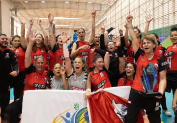 Sesi-SP garante título do Brasileiro de vôlei sentado feminino