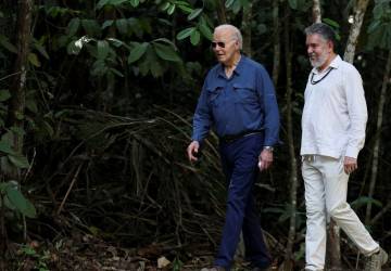 EUA formalizam apoio à conservação em visita de Biden à Amazônia