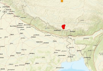 Terremoto de magnitude 7,1 é sentido na capital do Nepal