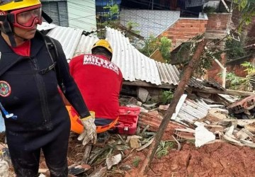 Chuvas do fim de semana causaram 11 mortes em duas cidades de Minas