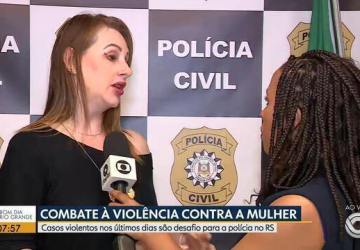 Mulher é morta a facadas um dia após pedir medida protetiva contra marido no RS; homem está preso