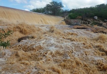 Chuvas fortes deixam quatro açudes sangrando no Cariri e no Sertão da Paraíba