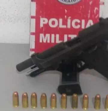 Polícia Militar apreende arma de fogo na cidade de Patos
