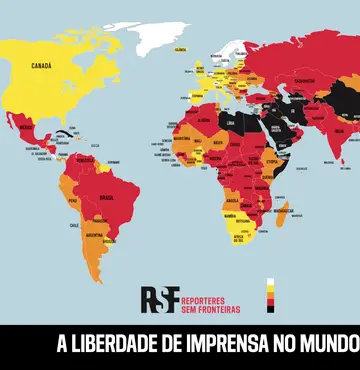 Brasil sobe 10 posições em ranking global de liberdade de imprensa