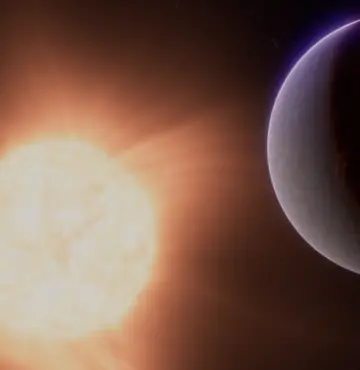 Webb detecta evidências de atmosfera em exoplaneta rochoso