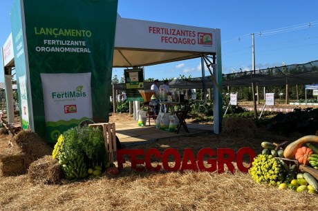 Fertilizante organomineral é lançado pela Fecoagro