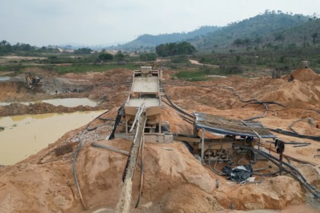 PF flagra quatro pontos de garimpo ilegal em São Felix do Xingu, no Pará