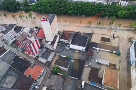 Norte catarinense é o mais impactado pela chuva, diz Defesa Civil