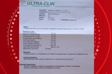 Homem faz exame para hérnia e recebe laudo de gravidez, no Paraná: 'Fiquei meio constrangido'