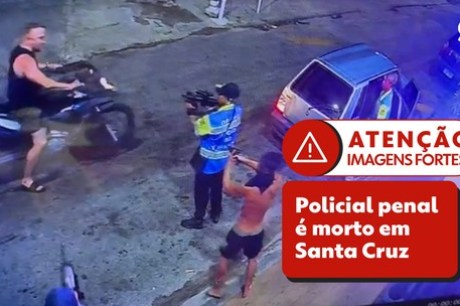 VÍDEO: motociclista tenta fugir de blitz e leva paulada no momento em que policial gravava mensagem