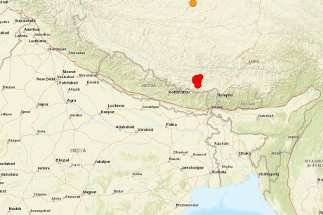 Terremoto de magnitude 7,1 é sentido na capital do Nepal